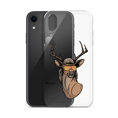 Deer Mullet 2.0 iPhone Case - Clear