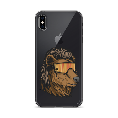 Bear Mullet iPhone Case - Clear