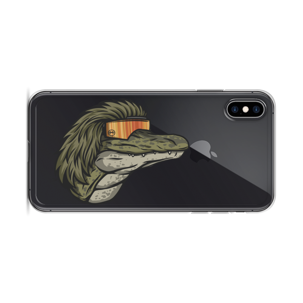 Gator Mullet iPhone Case - Clear