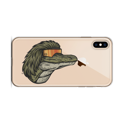 Gator Mullet iPhone Case - Clear