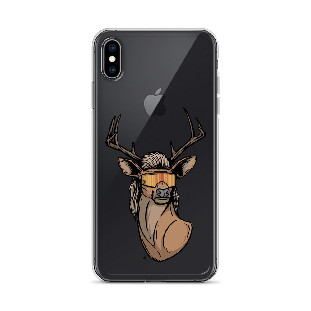 Deer Mullet 2.0 iPhone Case - Clear