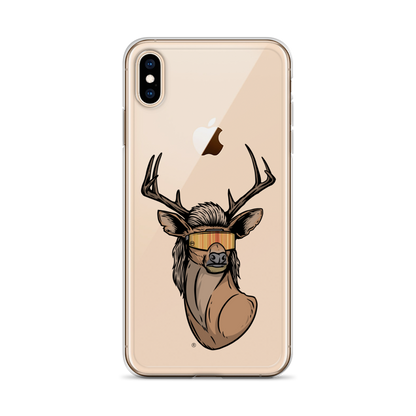 Deer Mullet 2.0 iPhone Case - Clear