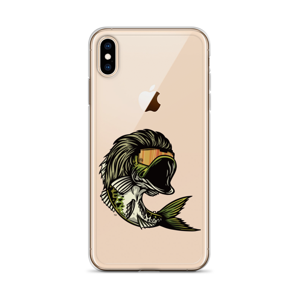 Bass Mullet iPhone Case - Clear