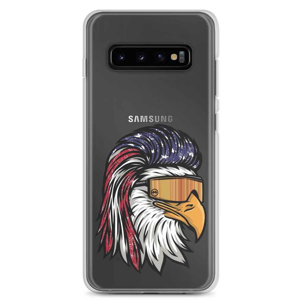 Eagle Mullet USA Samsung Case - Clear