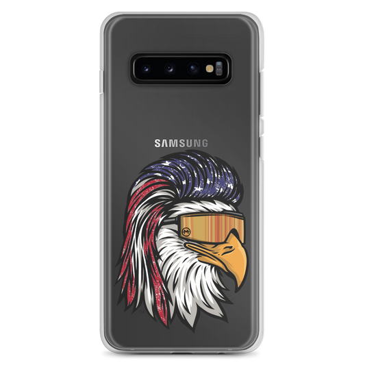 Eagle Mullet USA Samsung Case - Clear