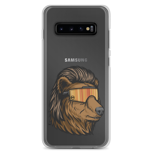 Bear Mullet Samsung Case - Clear