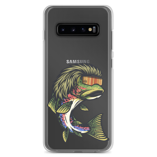 Trout Mullet Samsung Case - Clear