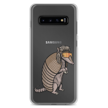 Armadillo Mullet Samsung Case - Clear