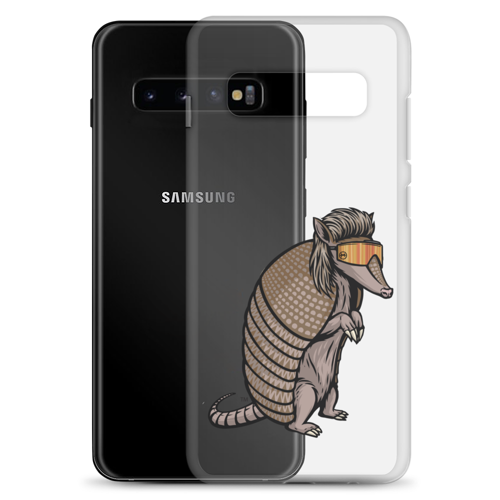 Armadillo Mullet Samsung Case - Clear