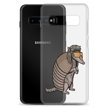 Armadillo Mullet Samsung Case - Clear