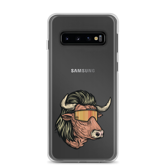 Bull Mullet Samsung Case - Clear