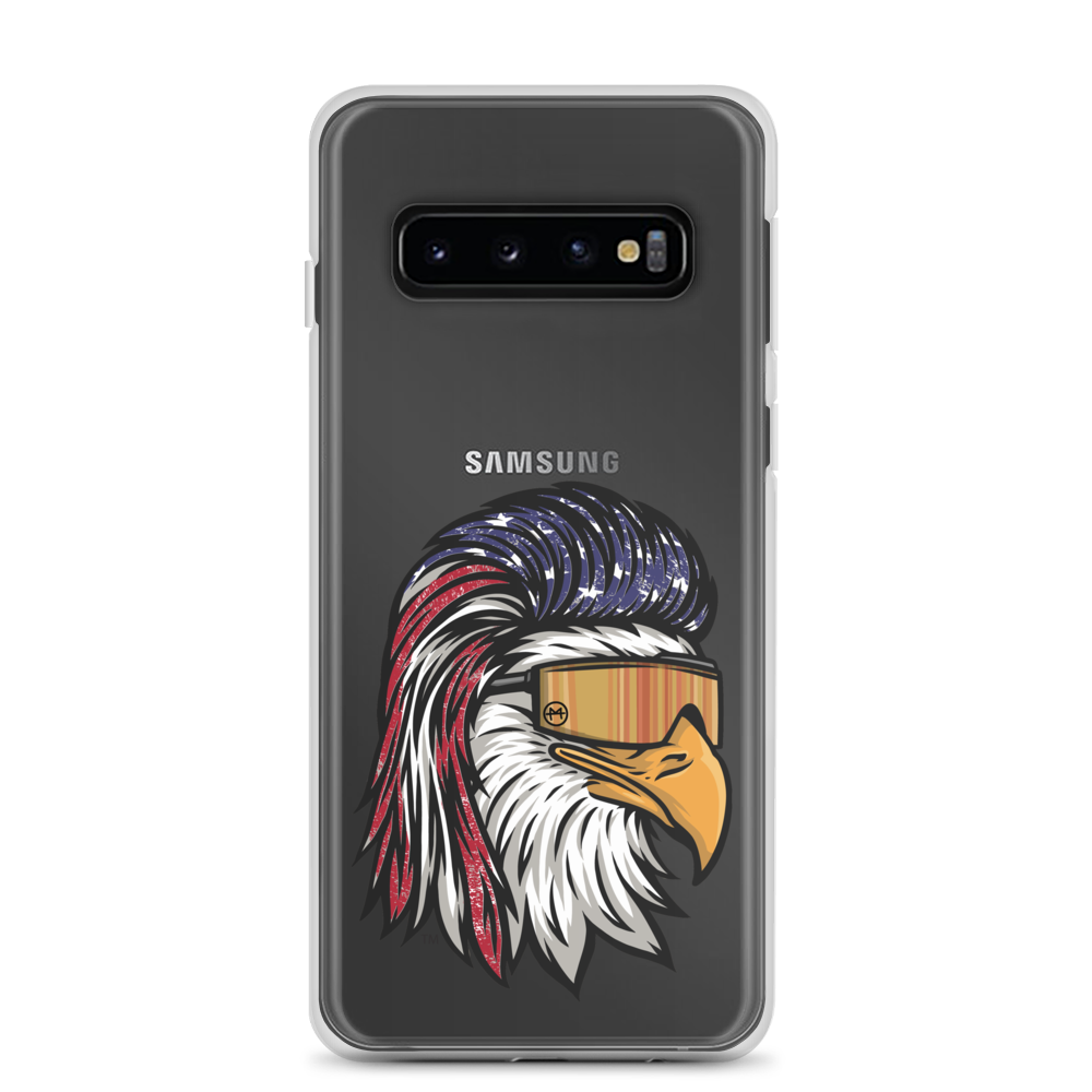 Eagle Mullet USA Samsung Case - Clear