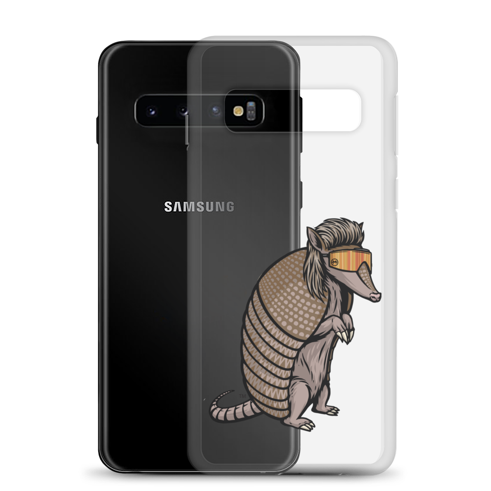 Armadillo Mullet Samsung Case - Clear