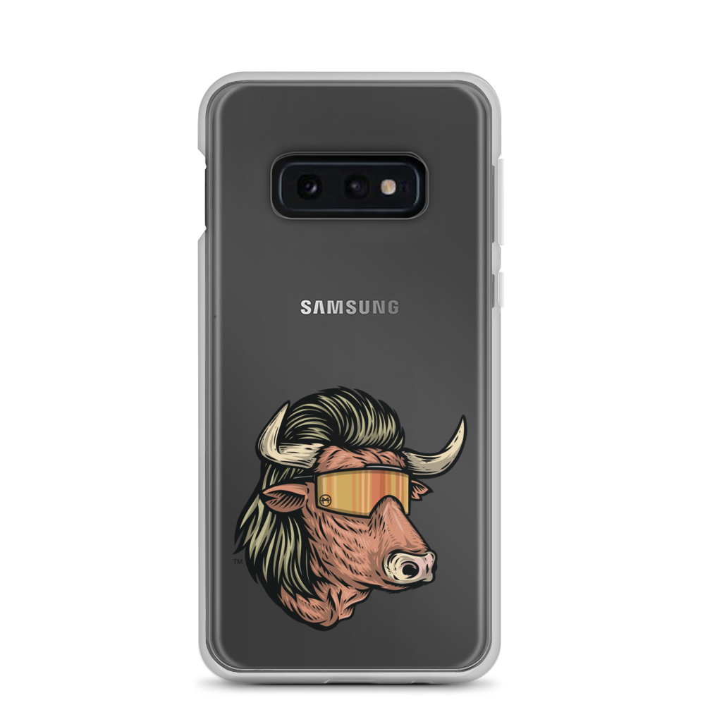 Bull Mullet Samsung Case - Clear