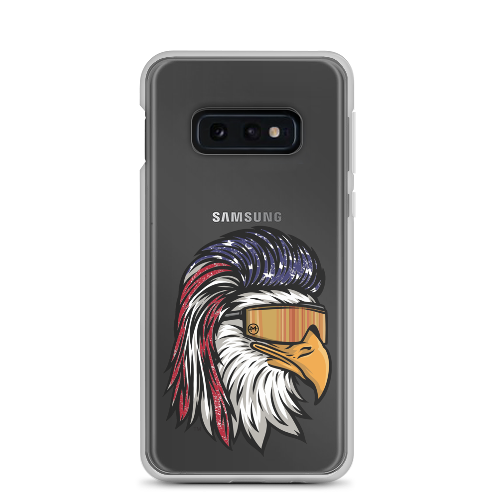 Eagle Mullet USA Samsung Case - Clear