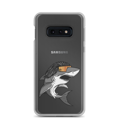 Shark Mullet Samsung Case - Clear