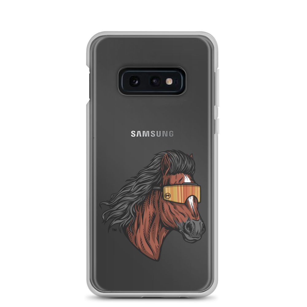 Horse Mullet Samsung Case - Clear