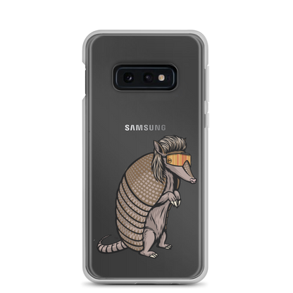 Armadillo Mullet Samsung Case - Clear