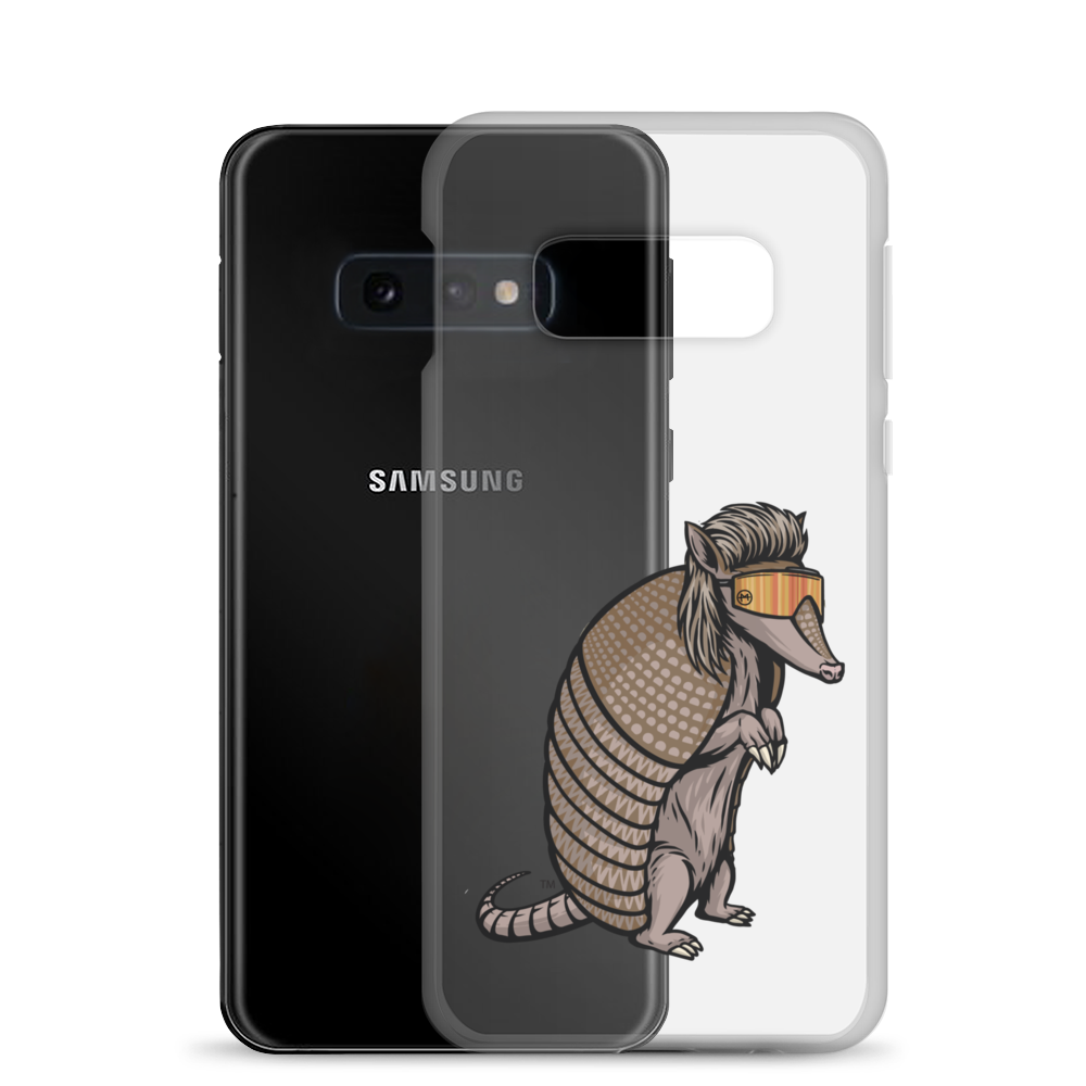 Armadillo Mullet Samsung Case - Clear