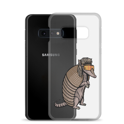 Armadillo Mullet Samsung Case - Clear