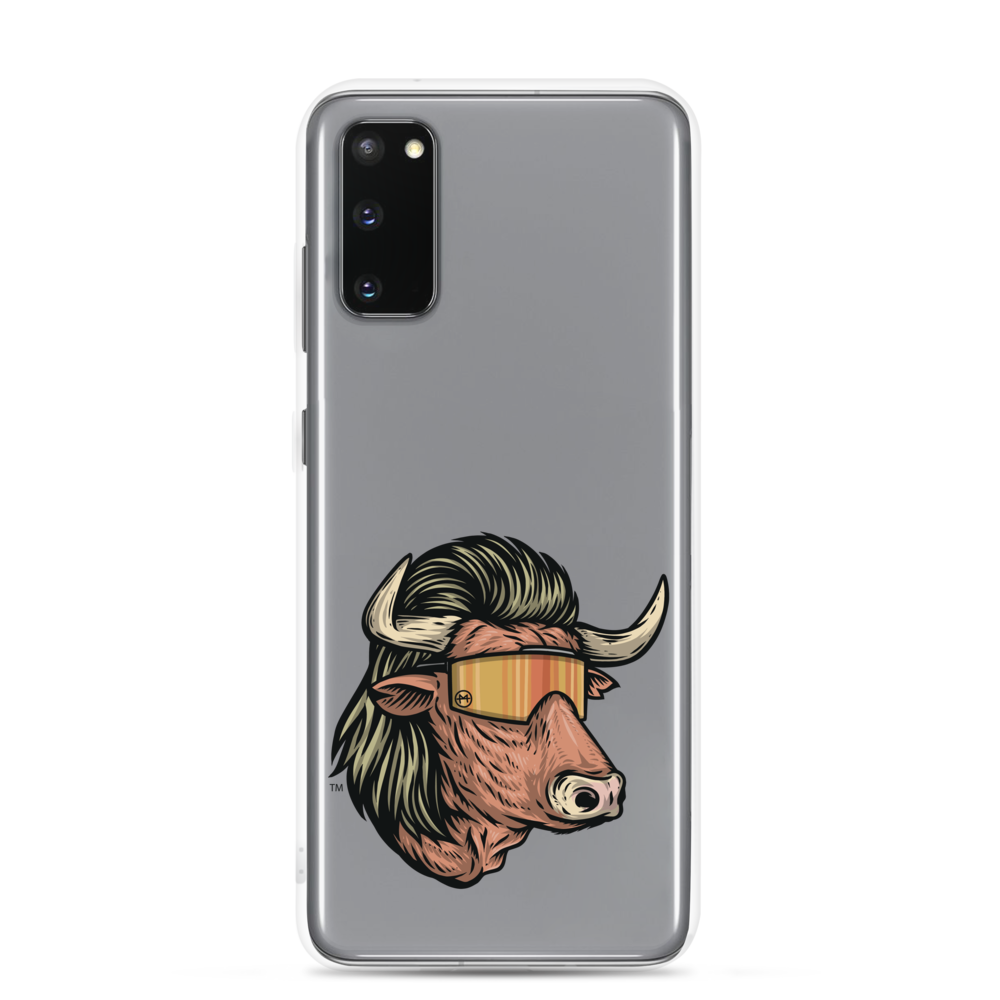 Bull Mullet Samsung Case - Clear