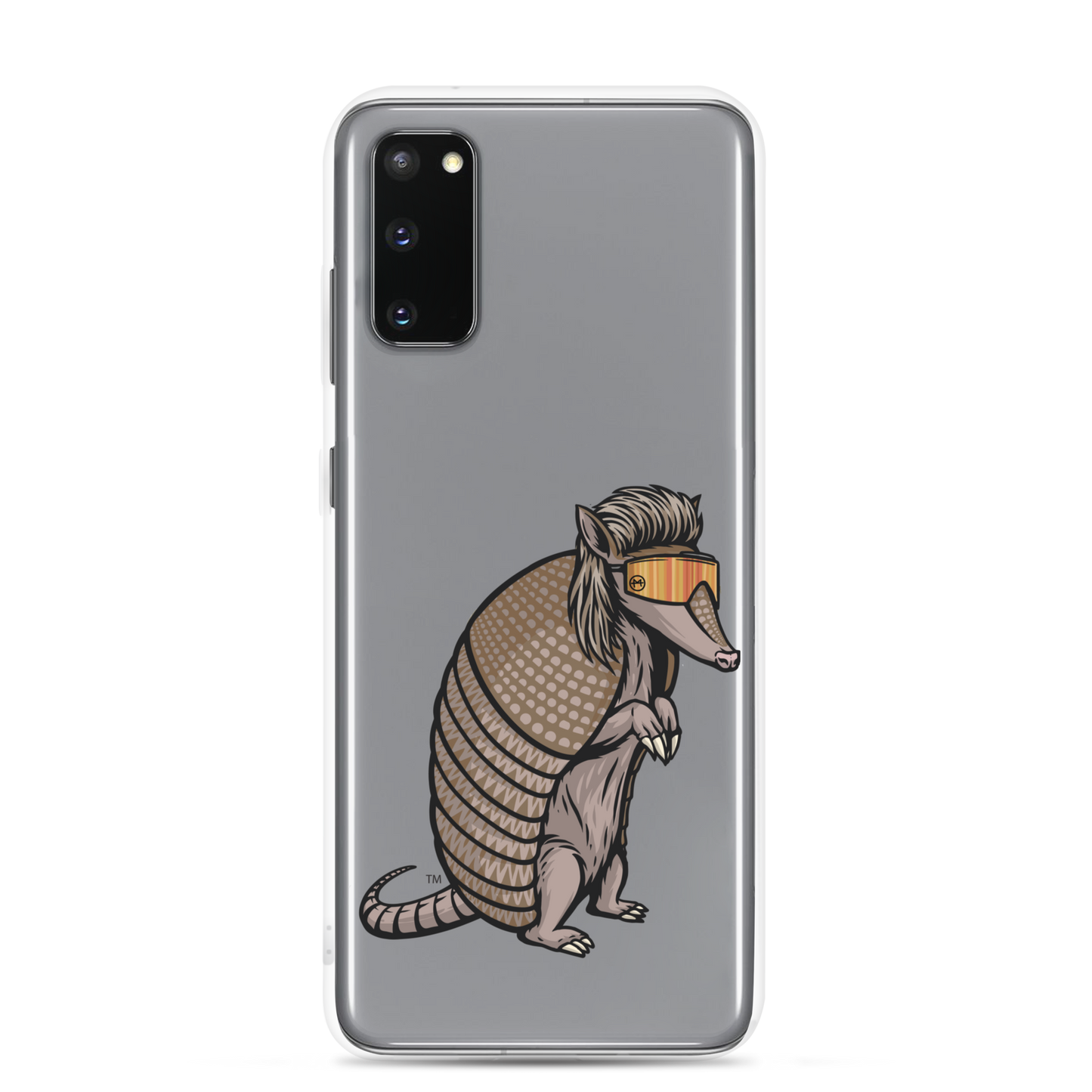 Armadillo Mullet Samsung Case - Clear