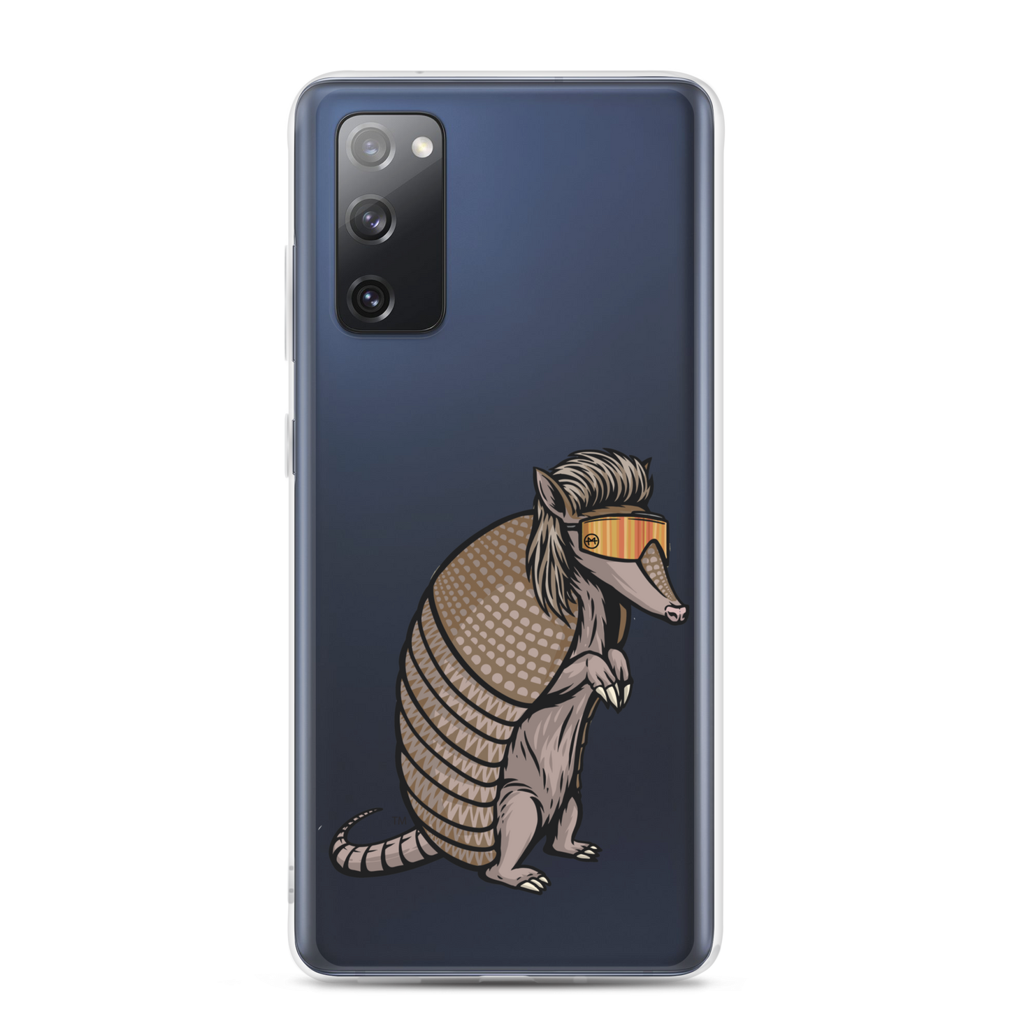 Armadillo Mullet Samsung Case - Clear