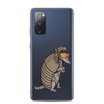 Armadillo Mullet Samsung Case - Clear