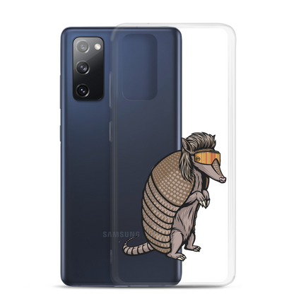 Armadillo Mullet Samsung Case - Clear