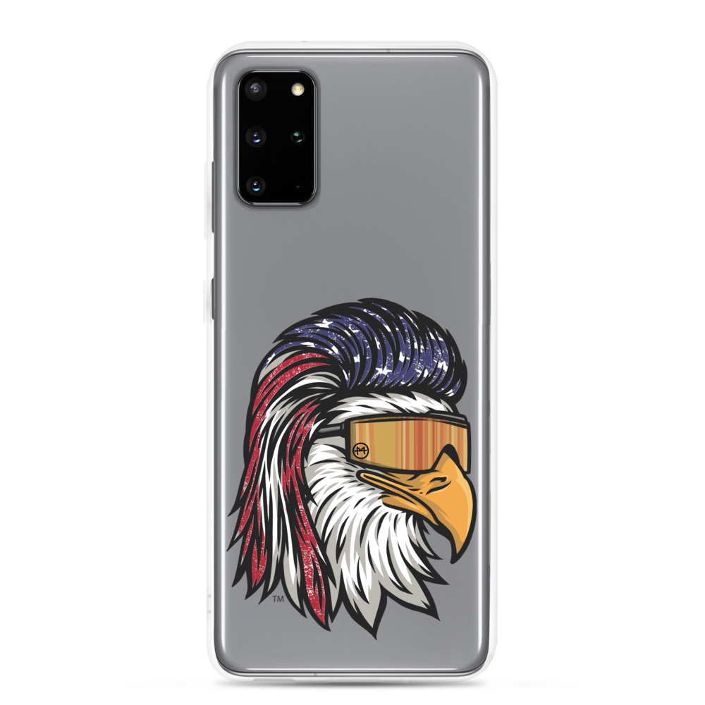 Eagle Mullet USA Samsung Case - Clear