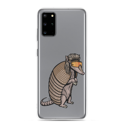 Armadillo Mullet Samsung Case - Clear