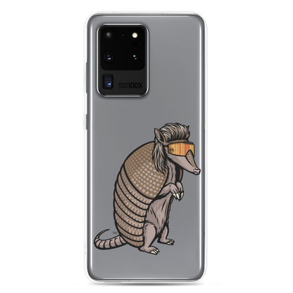 Armadillo Mullet Samsung Case - Clear