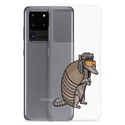Armadillo Mullet Samsung Case - Clear