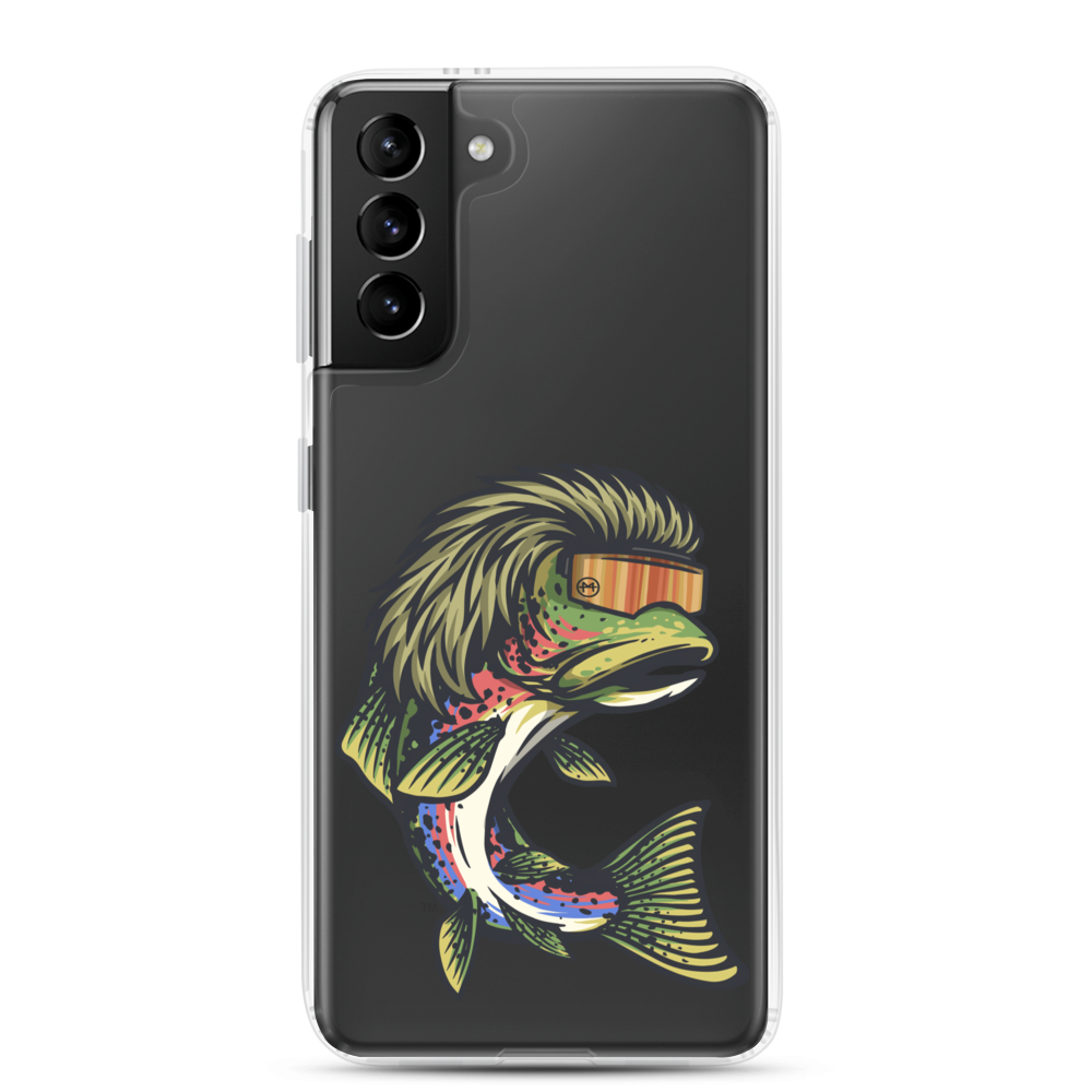 Trout Mullet Samsung Case - Clear