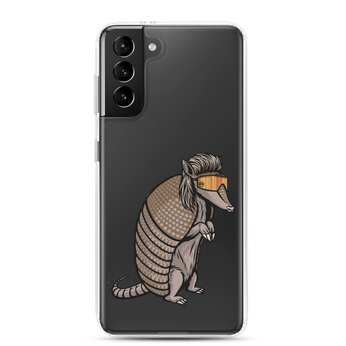 Armadillo Mullet Samsung Case - Clear