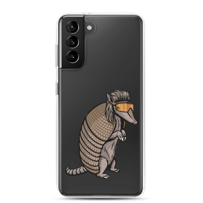 Armadillo Mullet Samsung Case - Clear