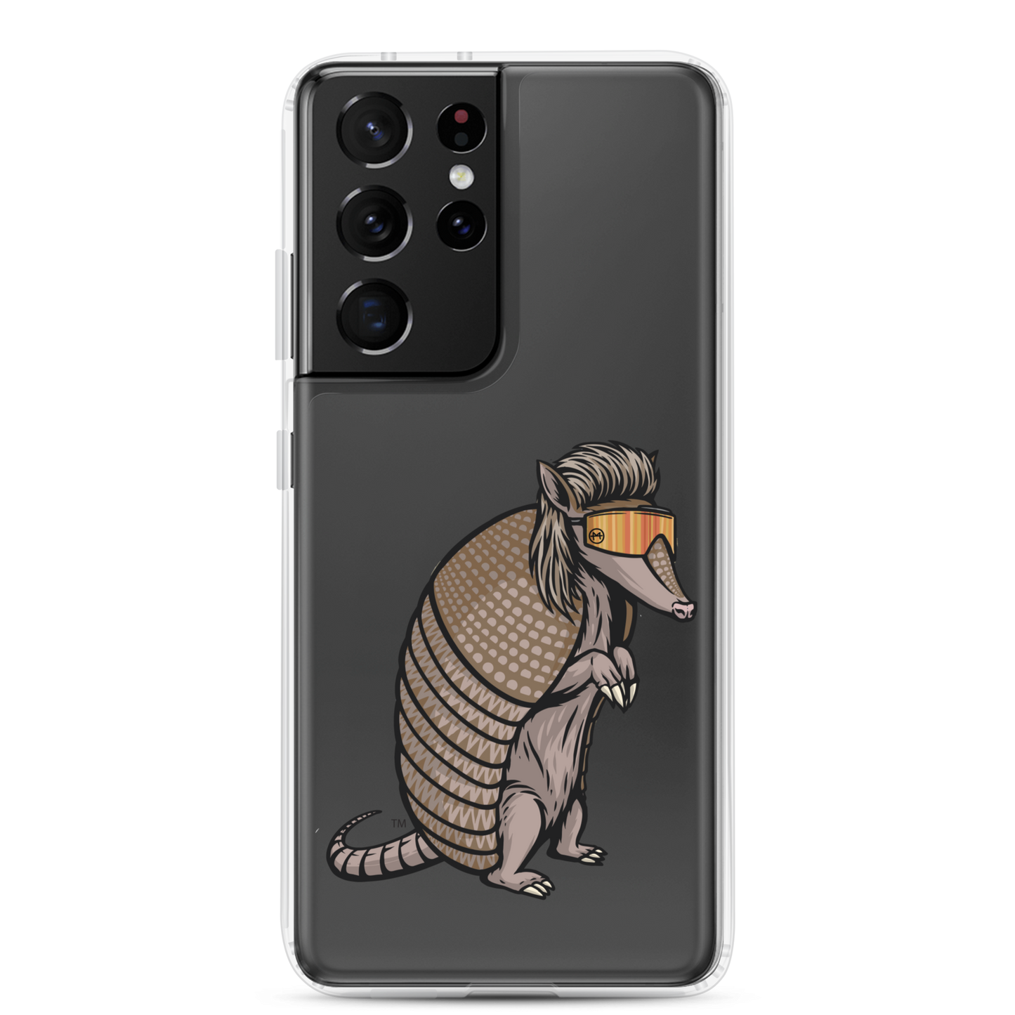 Armadillo Mullet Samsung Case - Clear