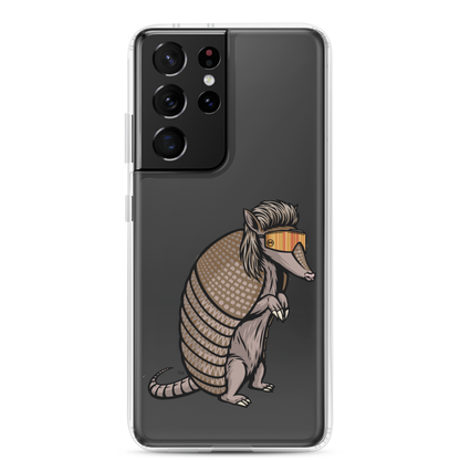 Armadillo Mullet Samsung Case - Clear