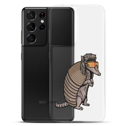 Armadillo Mullet Samsung Case - Clear