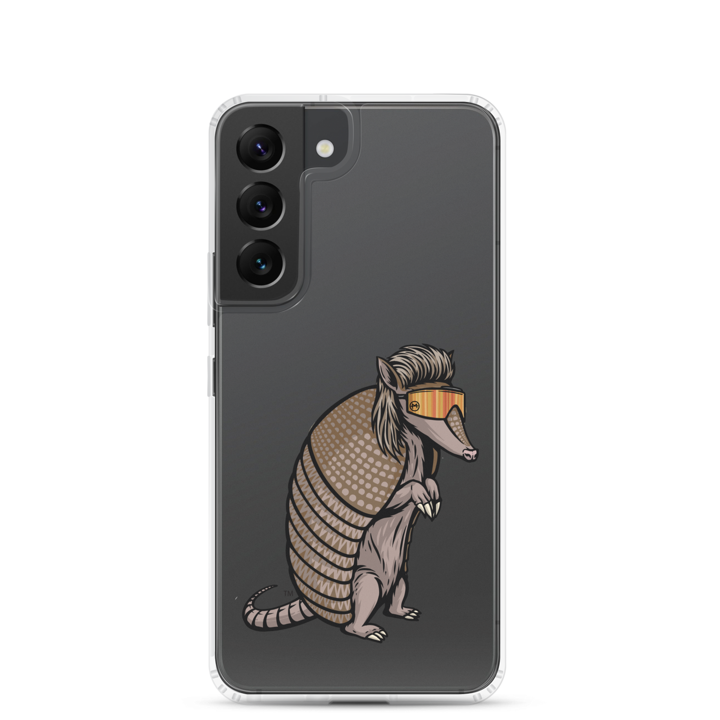 Armadillo Mullet Samsung Case - Clear