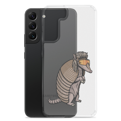 Armadillo Mullet Samsung Case - Clear