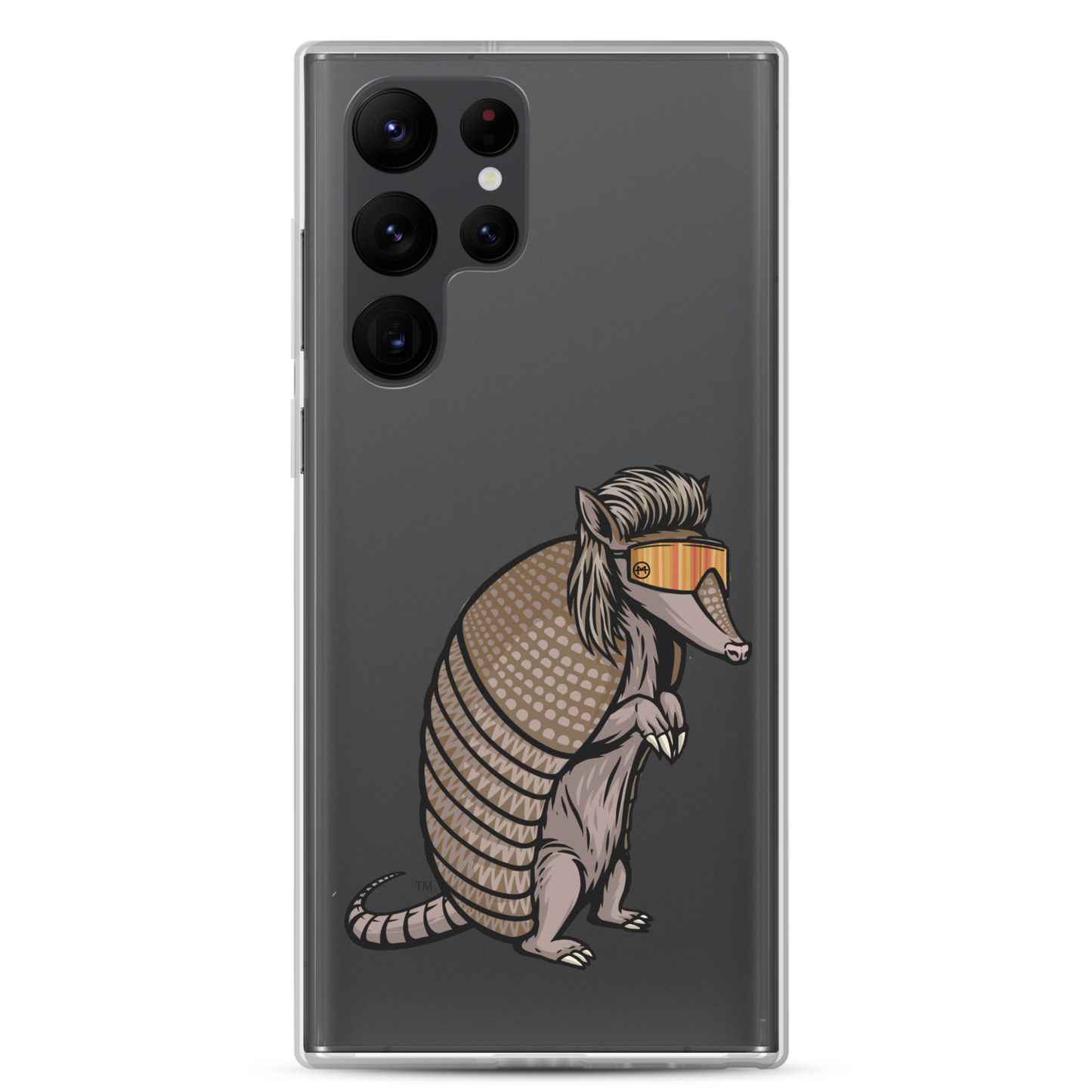 Armadillo Mullet Samsung Case - Clear