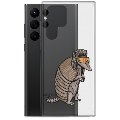 Armadillo Mullet Samsung Case - Clear