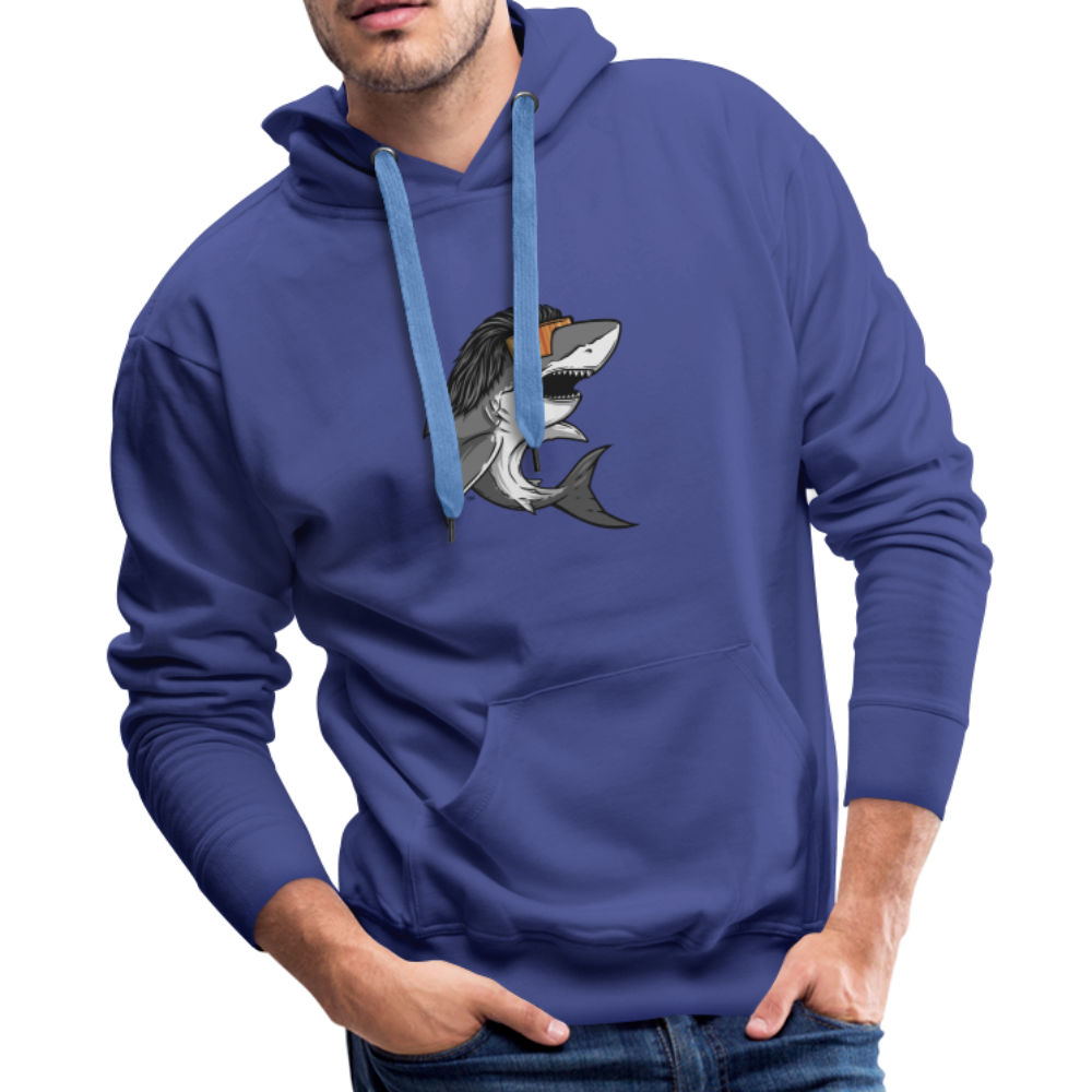 Shark Mullet Premium Hoodie - royalblue